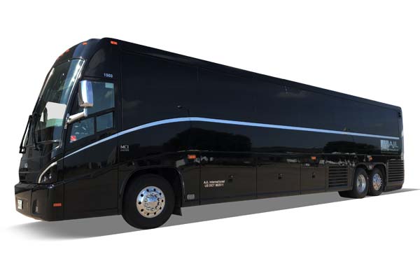 54-60 Passenger Motor Coach (ADA available upon request )